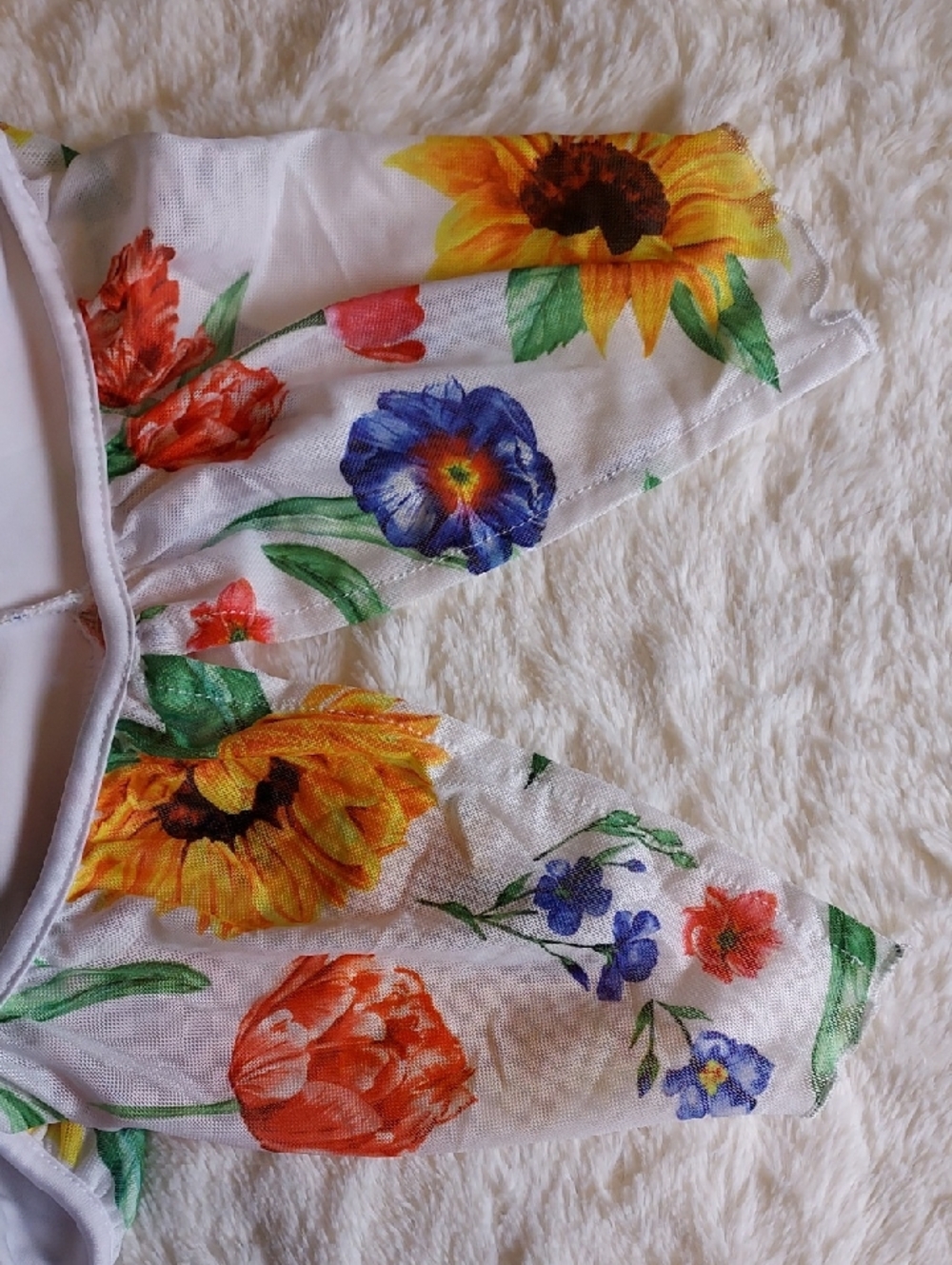 Dolls Kill dELiA*s NWT Retro Modern Cottagecore Grandmacore Maximalist Dress 3X - Picture 6 of 8